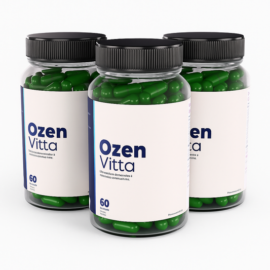 3x OzenVitta Caps - Integratore per la salute della pelle, dei capelli e delle unghie