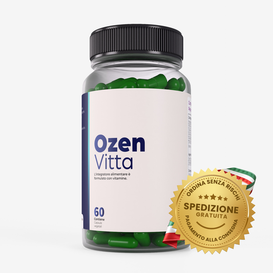 OzenVitta Caps - Integratore per la salute della pelle, dei capelli e delle unghie