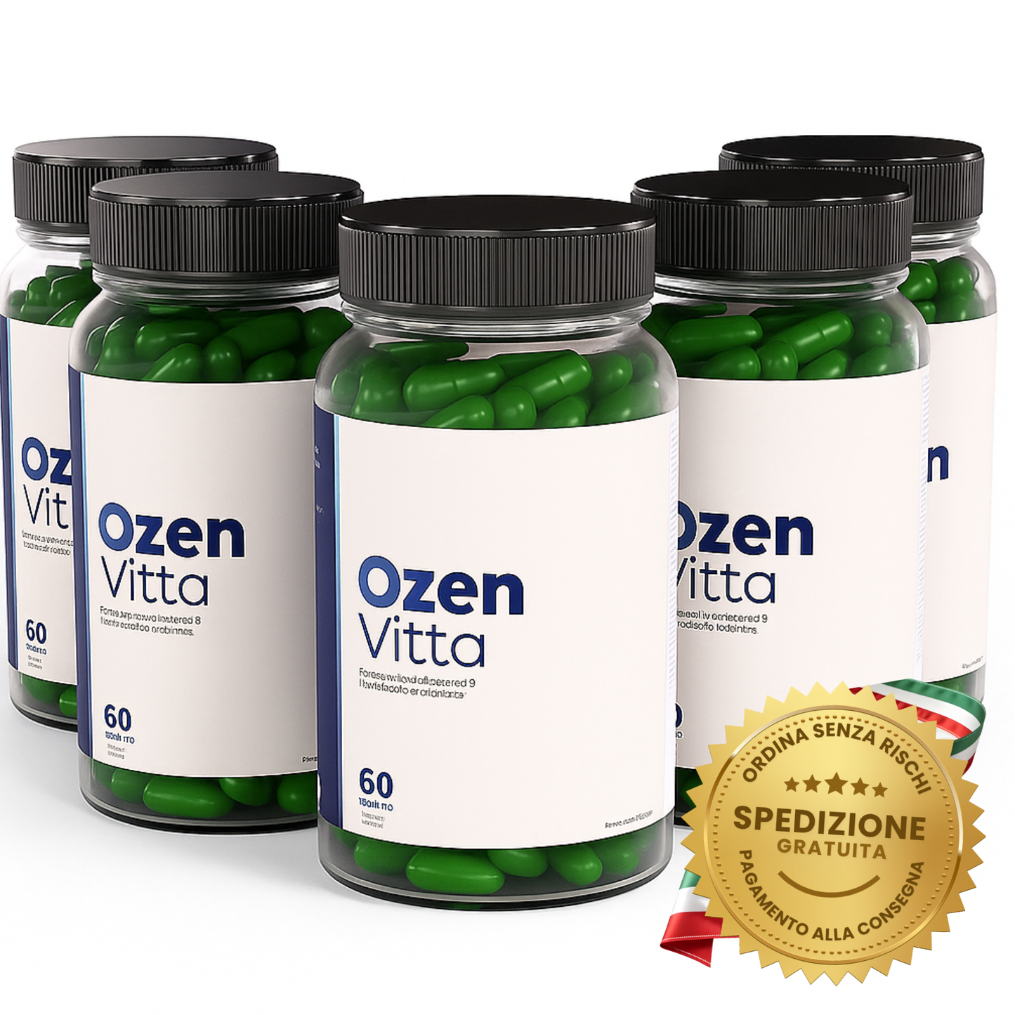 OzenVitta Caps - Integratore per la salute della pelle, dei capelli e delle unghie