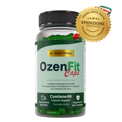 OzenFit Caps - Integratore per la perdita di peso e il controllo del metabolismo