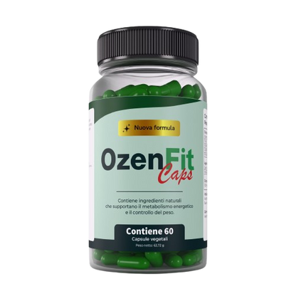 1x OzenFit Caps - Integratore per la perdita di peso e il controllo del metabolismo