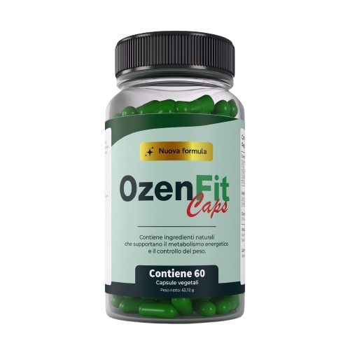 1x OzenFit Caps - Integratore per la perdita di peso e il controllo del metabolismo